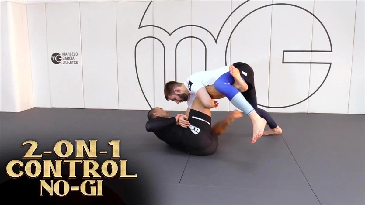2 on 1 Control No Gi by Marcelo Garcia - Image 3