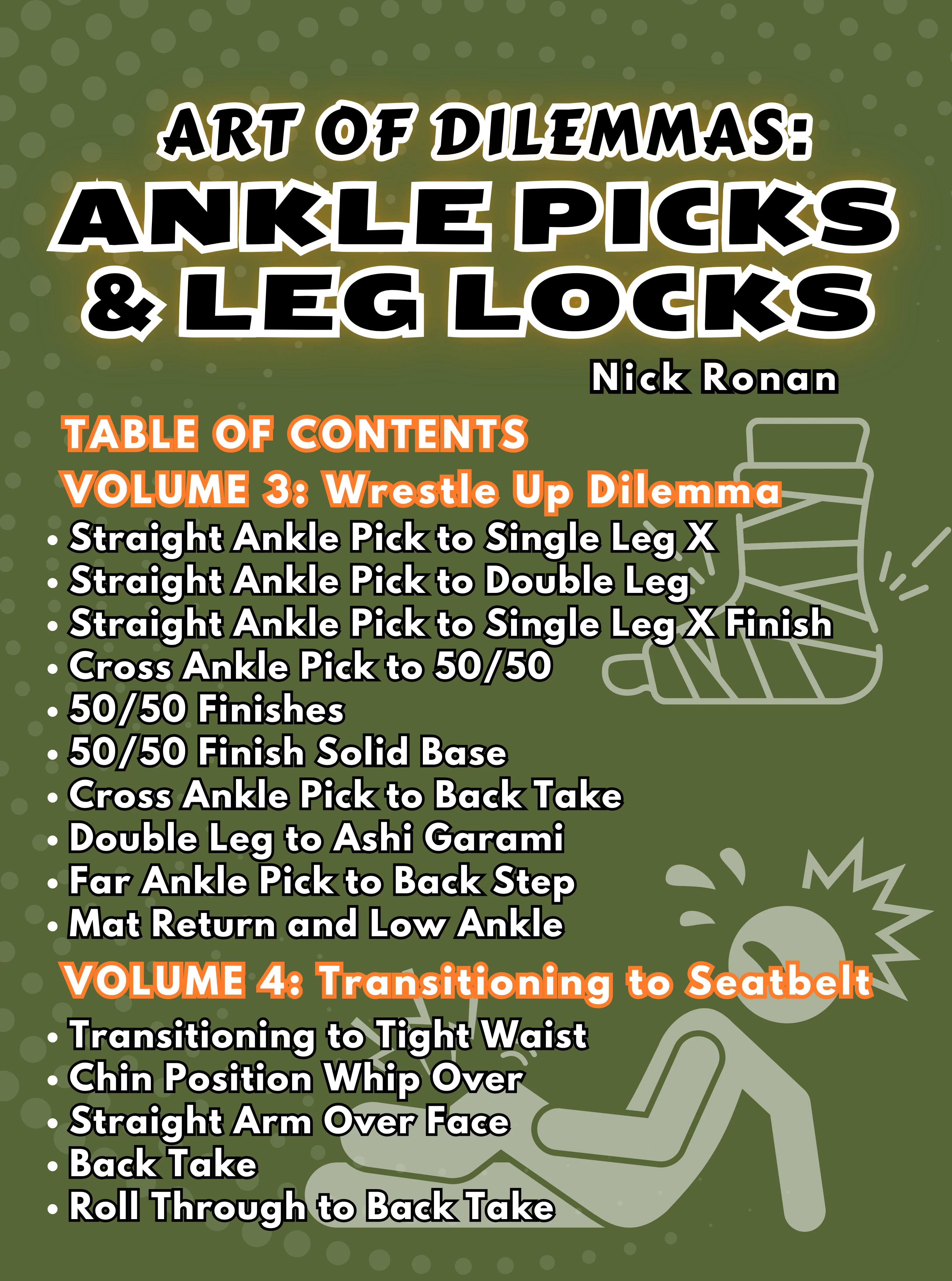 Art of Dilemmas: Ankle Picks and LegLocks by Nick Ronan - Image 3