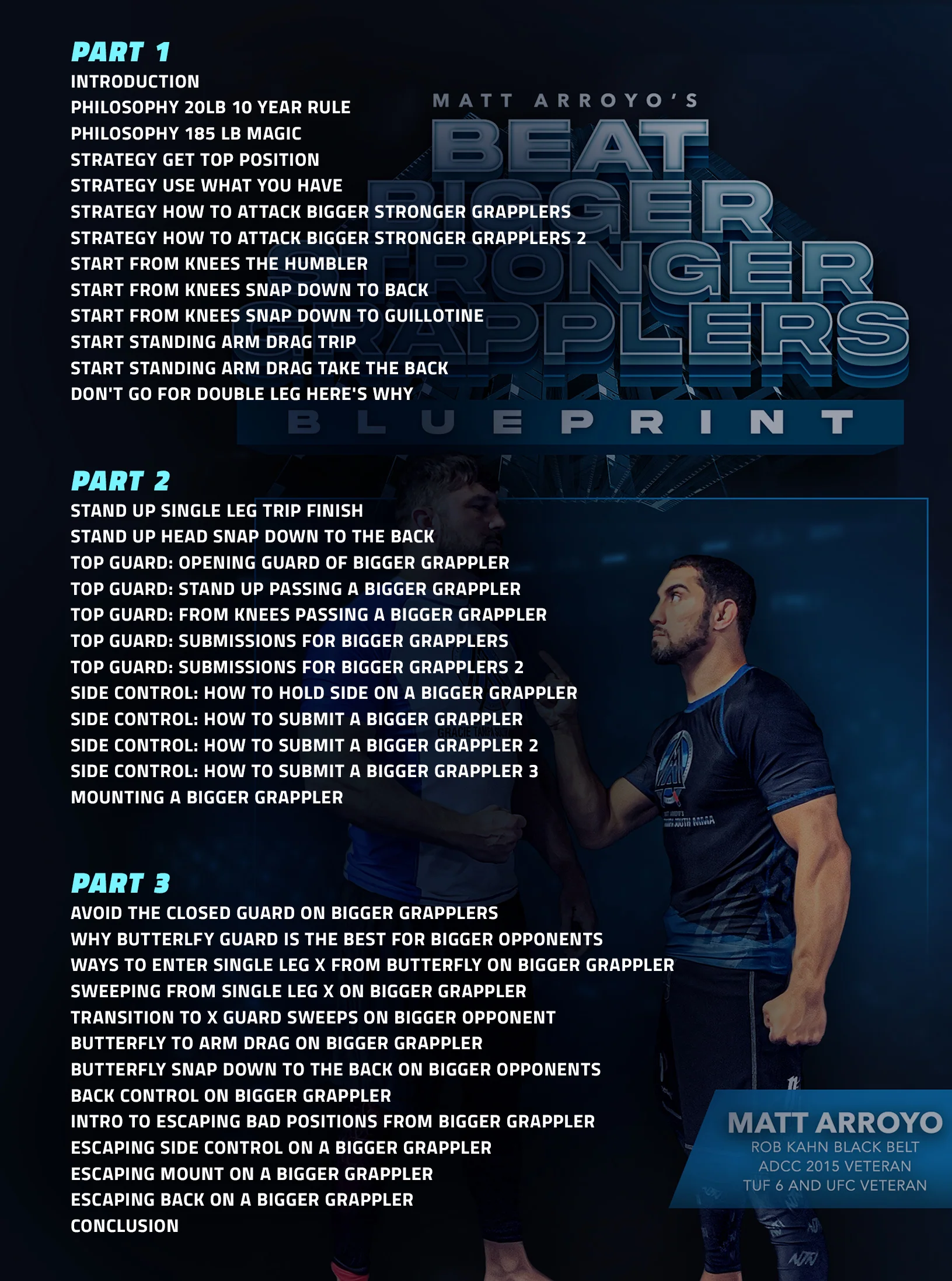 Beat Bigger Stronger Grapplers Blueprint by Matt Arroyo - Image 2