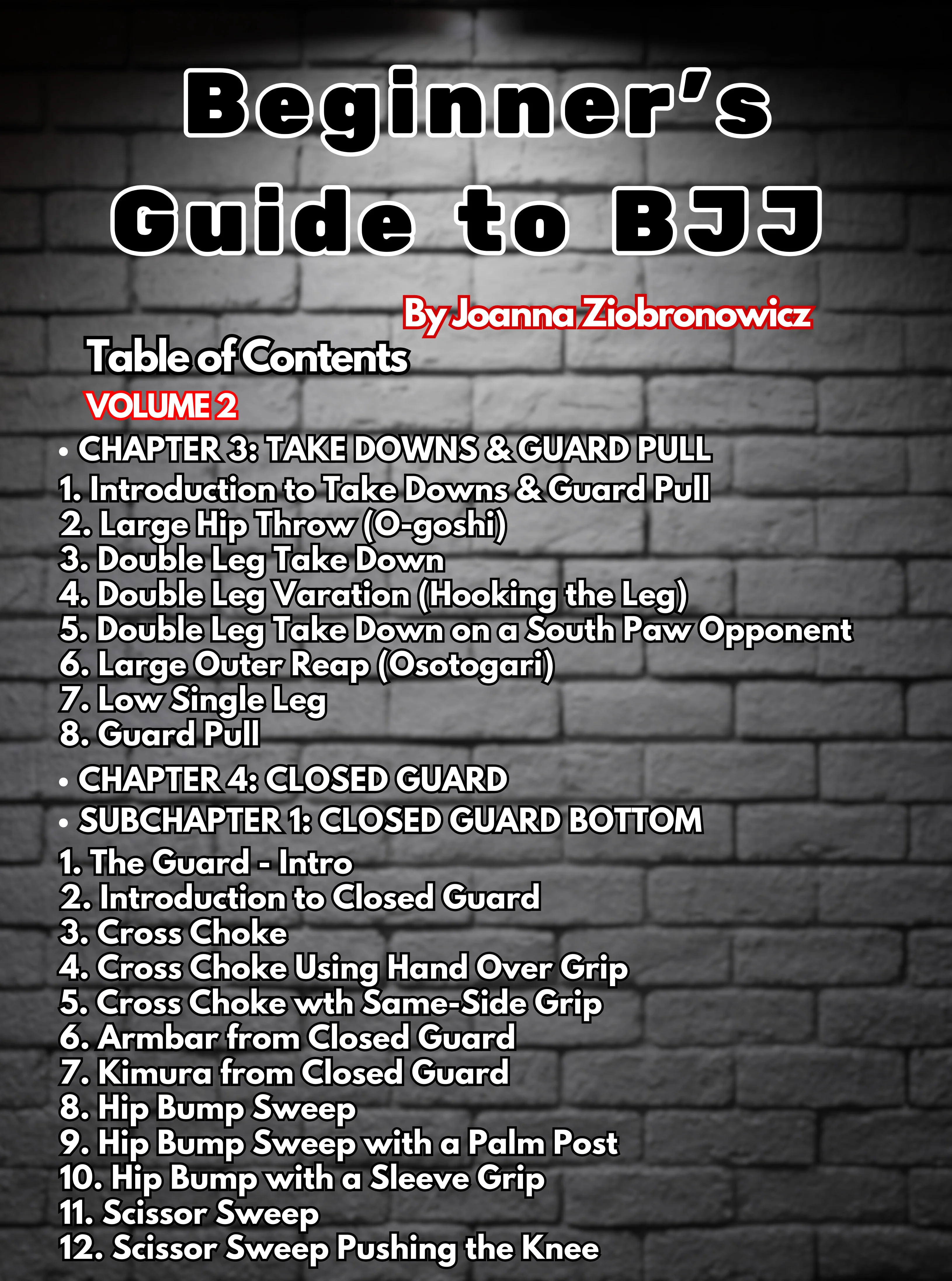 Beginners Guide To BJJ by Joanna Ziobronowicz - Image 3
