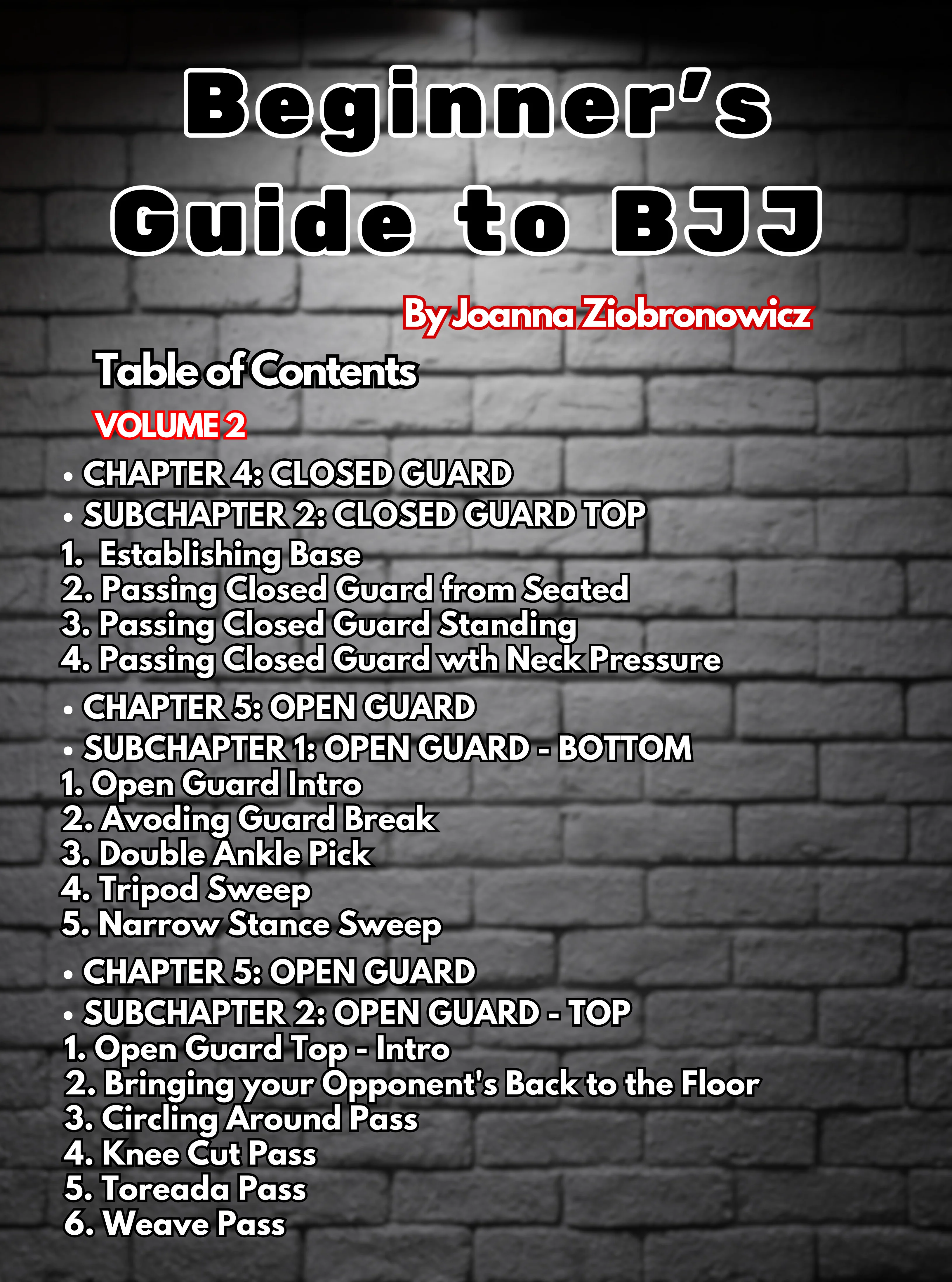Beginners Guide To BJJ by Joanna Ziobronowicz - Image 4