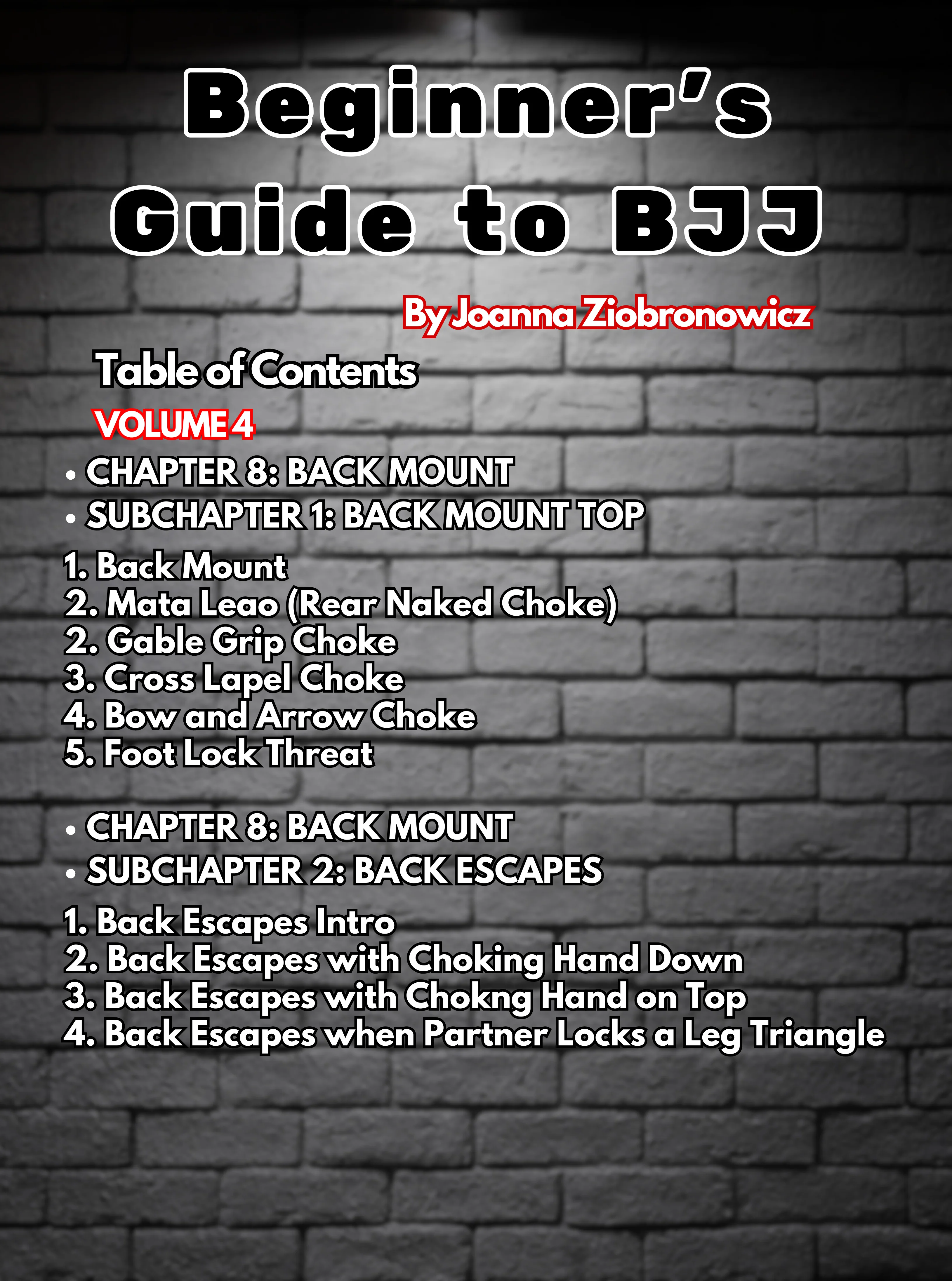 Beginners Guide To BJJ by Joanna Ziobronowicz - Image 8