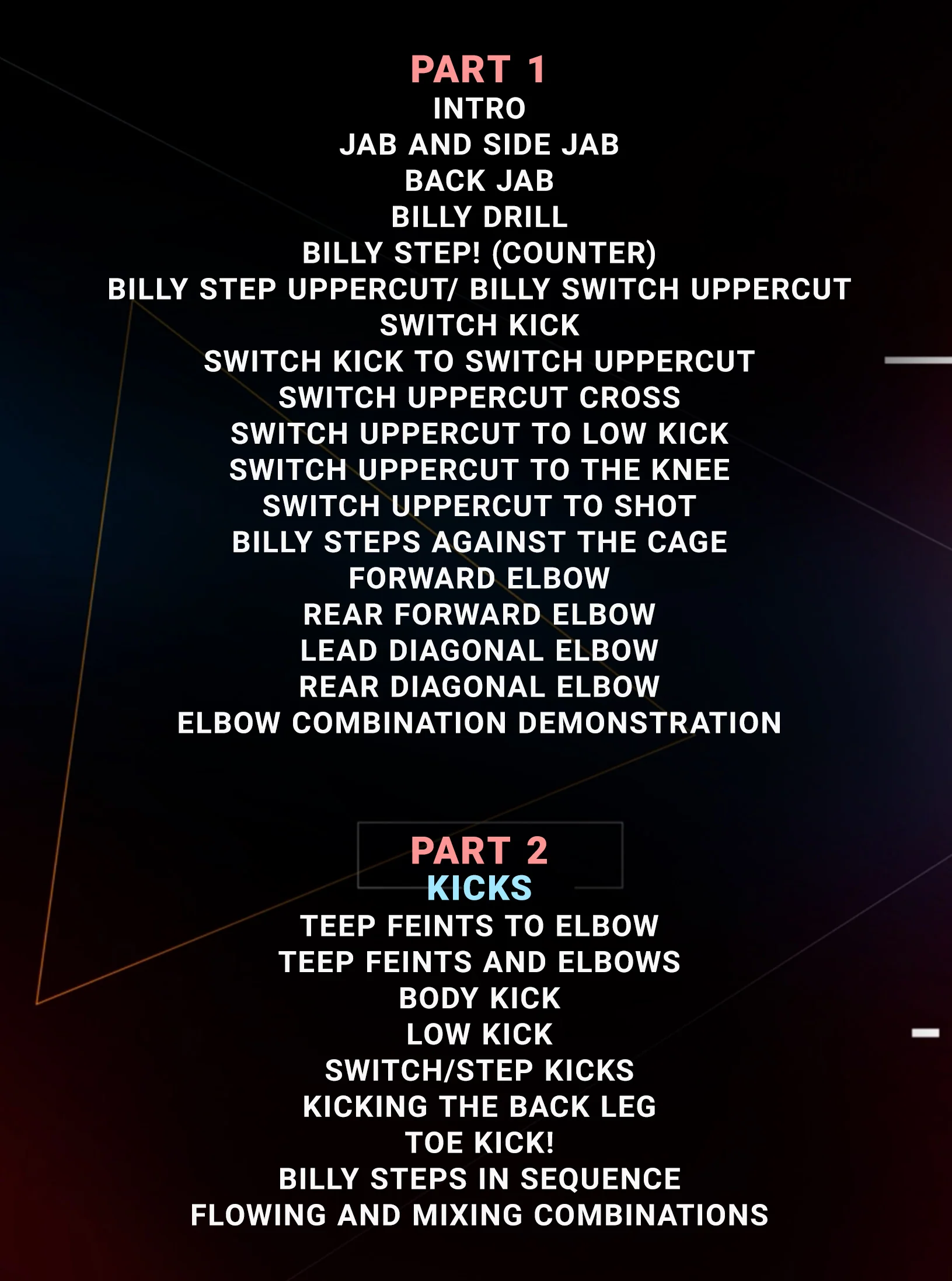 Billy Steps: Footwork Mastery For Striking Arts by Billy Fonua & AJ Matthews - Image 2