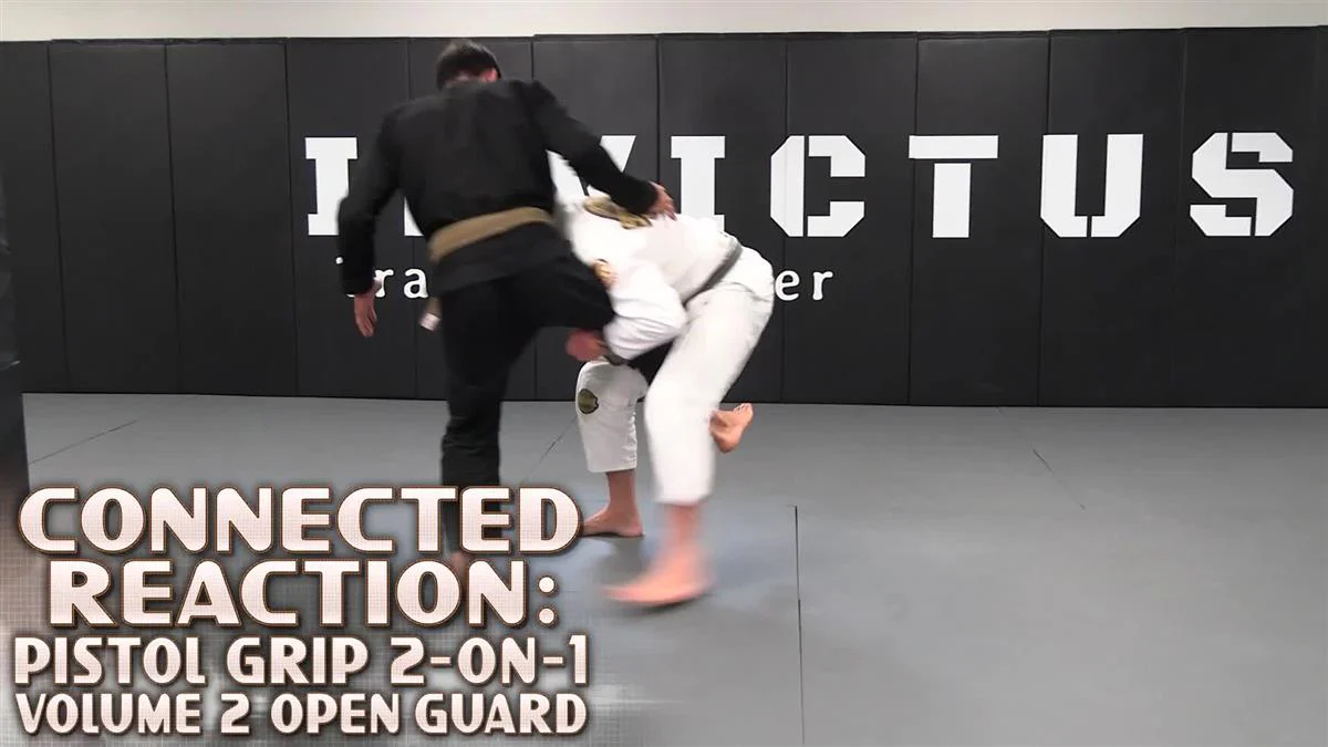 Connected Reaction: Pistol Grip 2 on 1 Volume 2: Open Guard by Paul Schreiner - Image 3