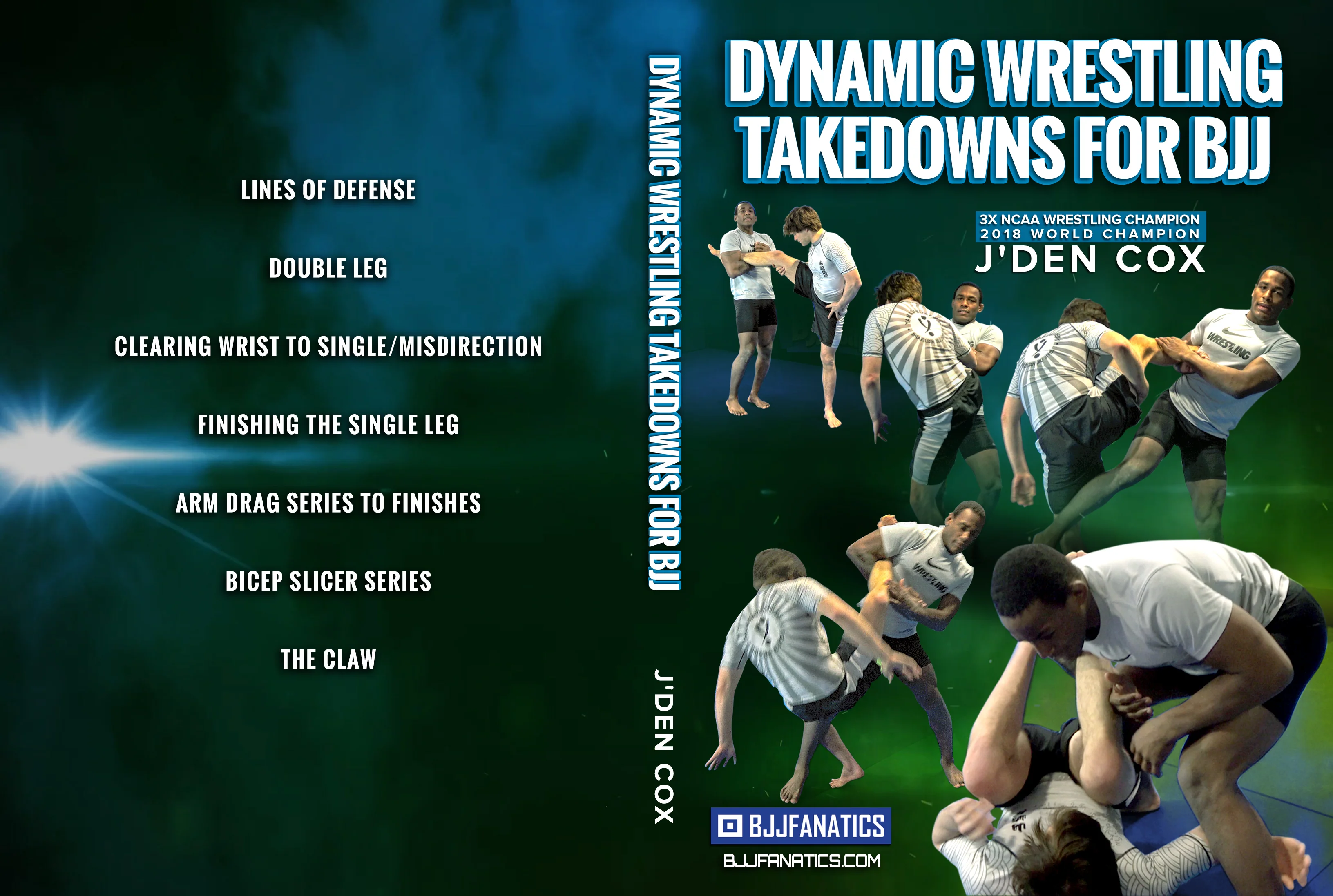 Dynamic Wrestling Takedowns For BJJ by J'Den Cox - Image 2