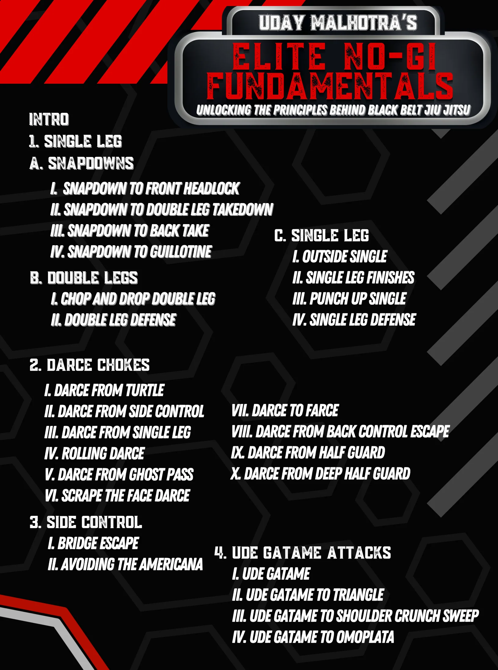 Elite No Gi Fundamentals by Uday Malhotra - Image 4