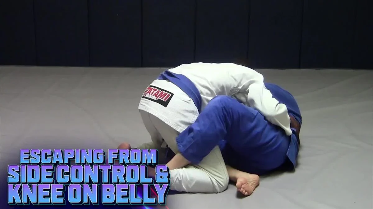 Escaping From Side Control and Knee on Belly by Ante Dzolic - Image 3