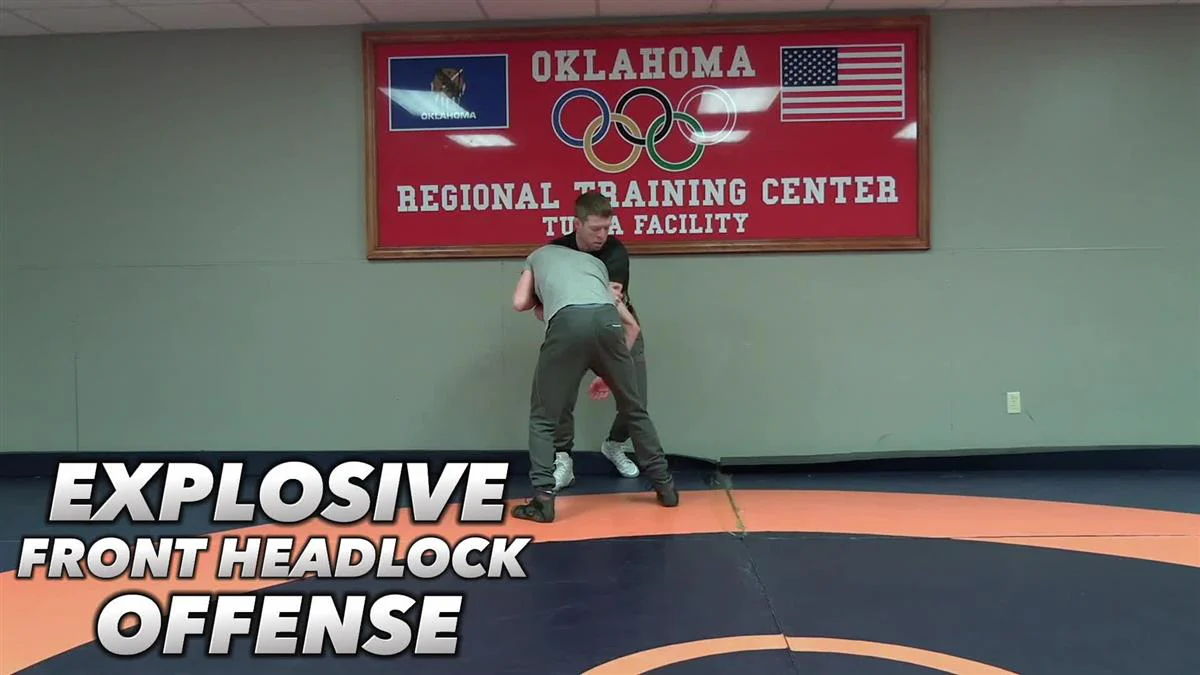 Explosive Front Headlock Offense by Nick Simmons - Image 3