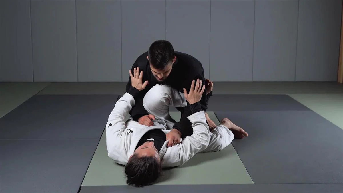 Footwork Passing vs The Supine Guard by Isaac Doederlein - Image 5