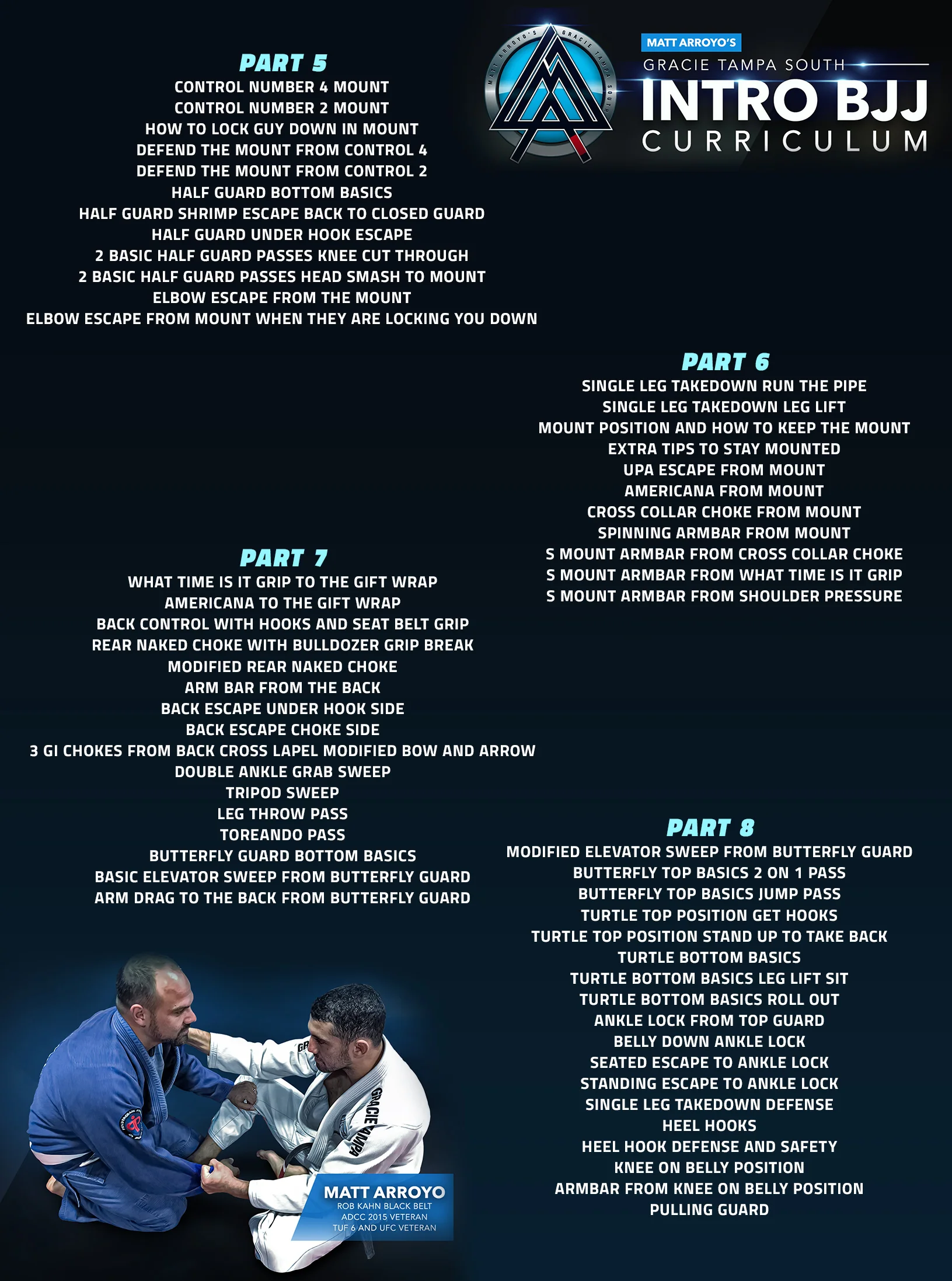 Gracie Tampa South Intro BJJ Curriculum by Matt Arroyo - Image 4
