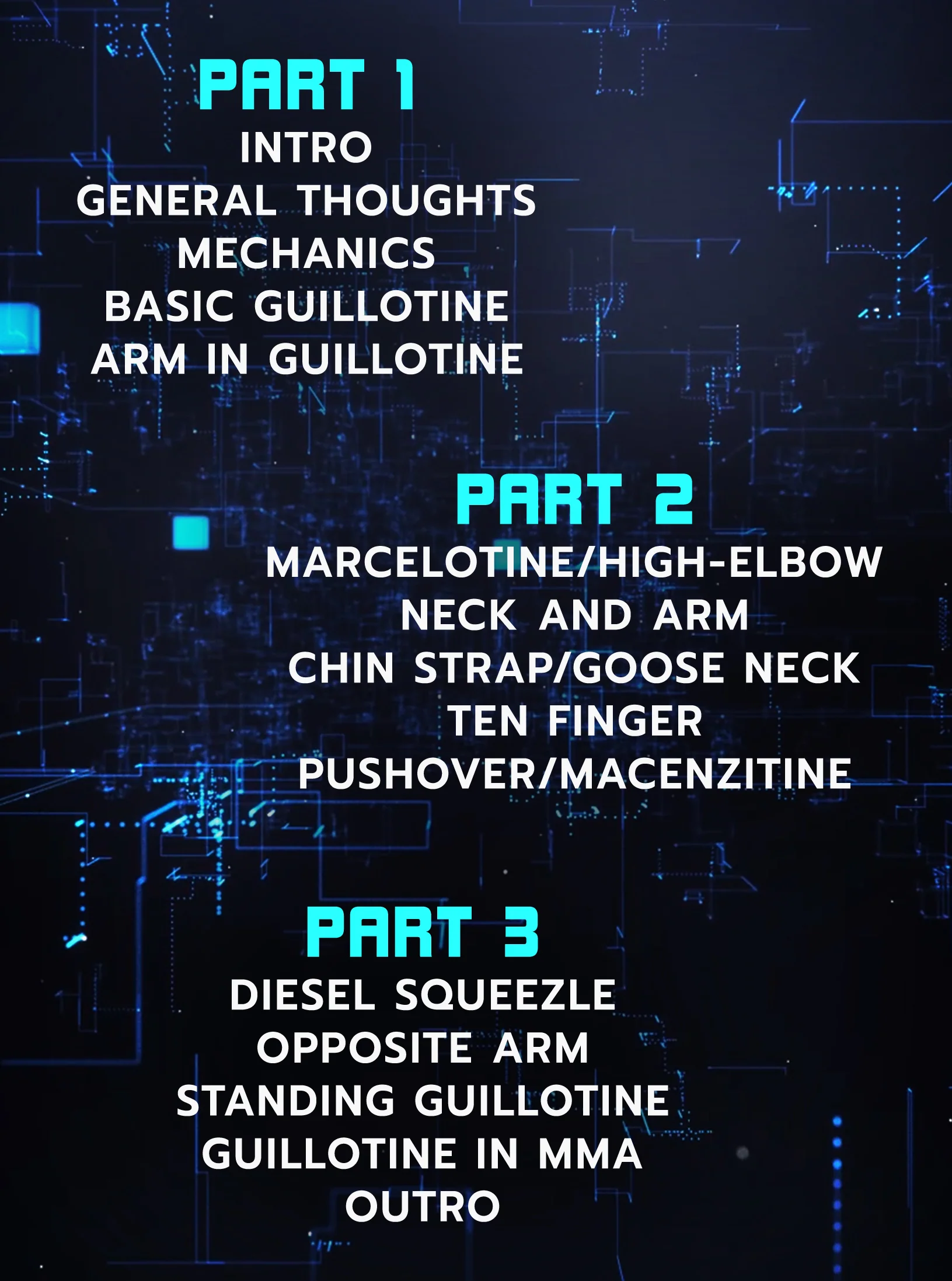 Guillotine Glossary: Finishing Mechanics by Josh Janis - Image 2