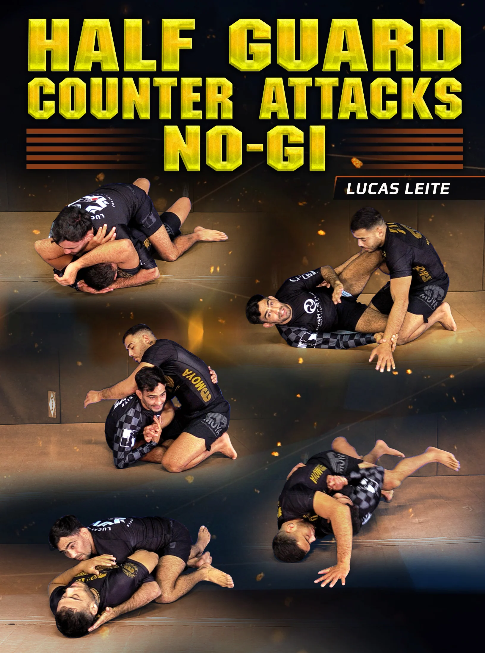 Half Guard Counter Attacks No Gi by Lucas Leite
