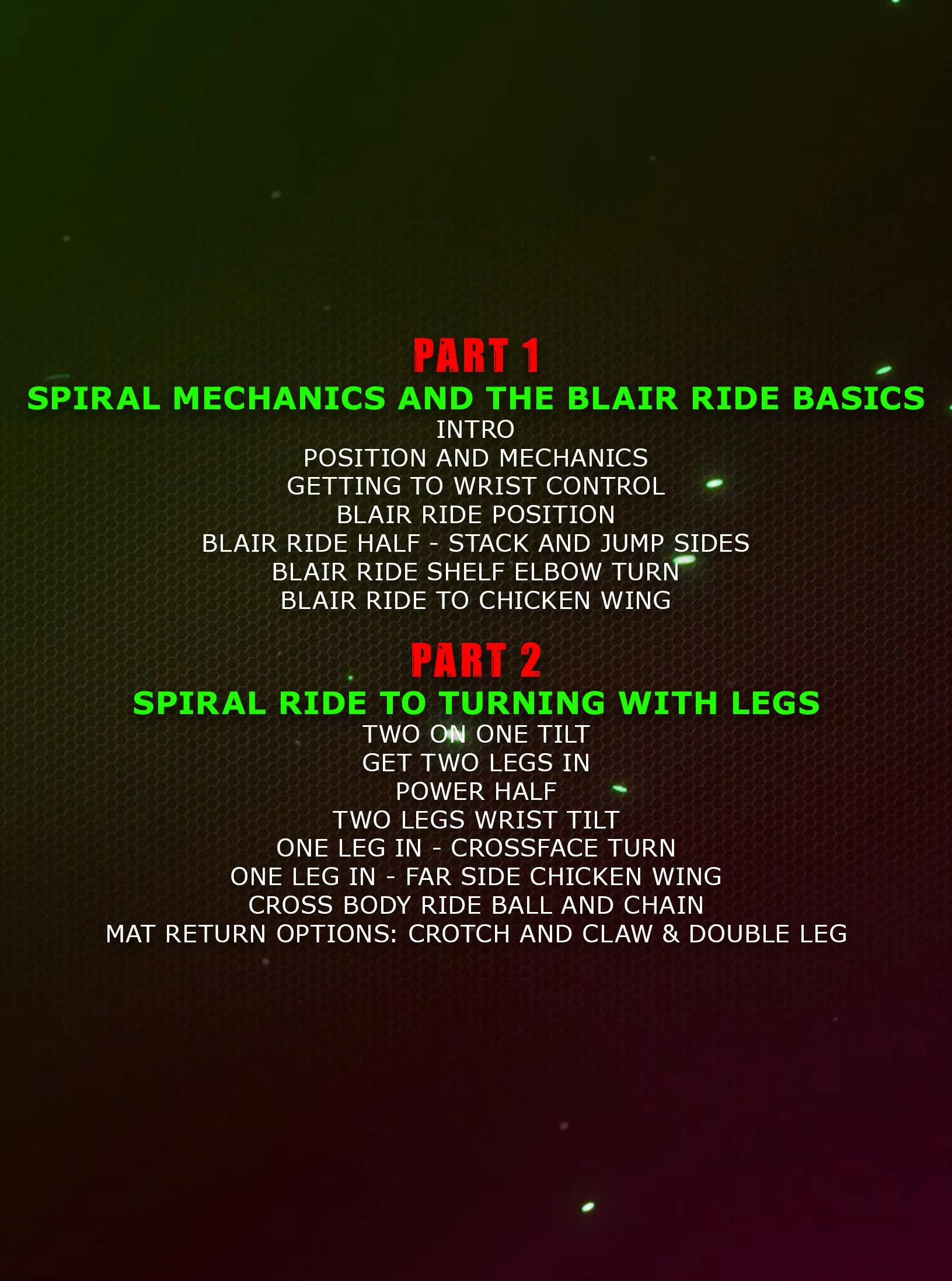 Intro to Youth Wrestling Top Position: Mastering Spiral Ride and Turns by Zack Esposito - Image 2