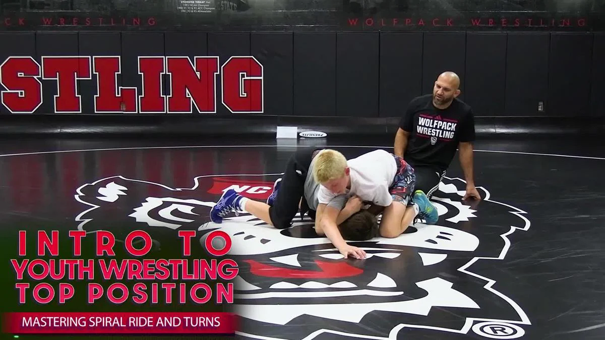 Intro to Youth Wrestling Top Position: Mastering Spiral Ride and Turns by Zack Esposito - Image 3