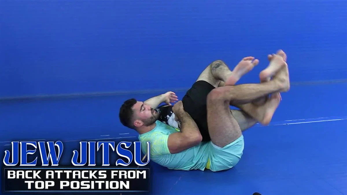 Jew Jitsu: Back Attacks From Top Position by Javier Zaruski - Image 3