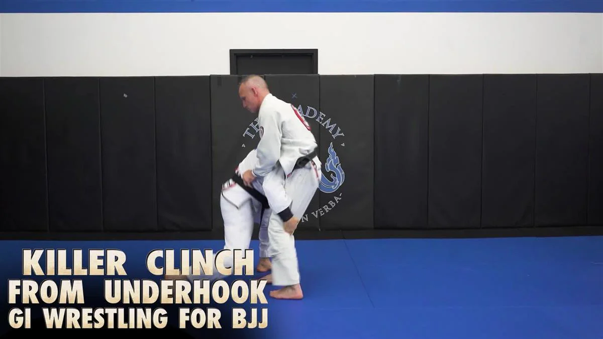 Killer Clinch From Underhook Gi Wrestling For BJJ by Greg Nelson - Image 3
