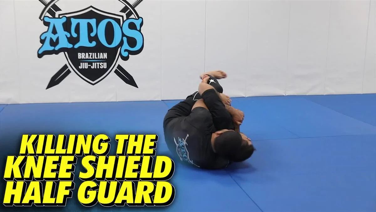 Killing The Knee Shield Half Guard by Andre Galvao - Image 3