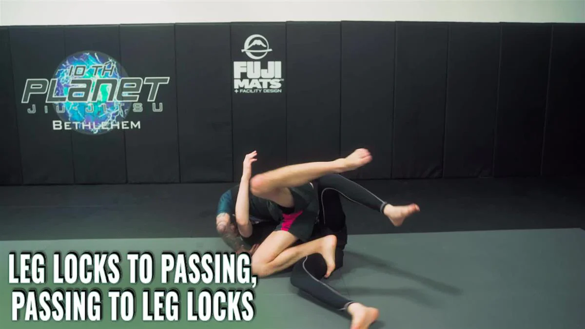 Leglocks To Passing, Passing To Leglocks by Zach Maslany - Image 3
