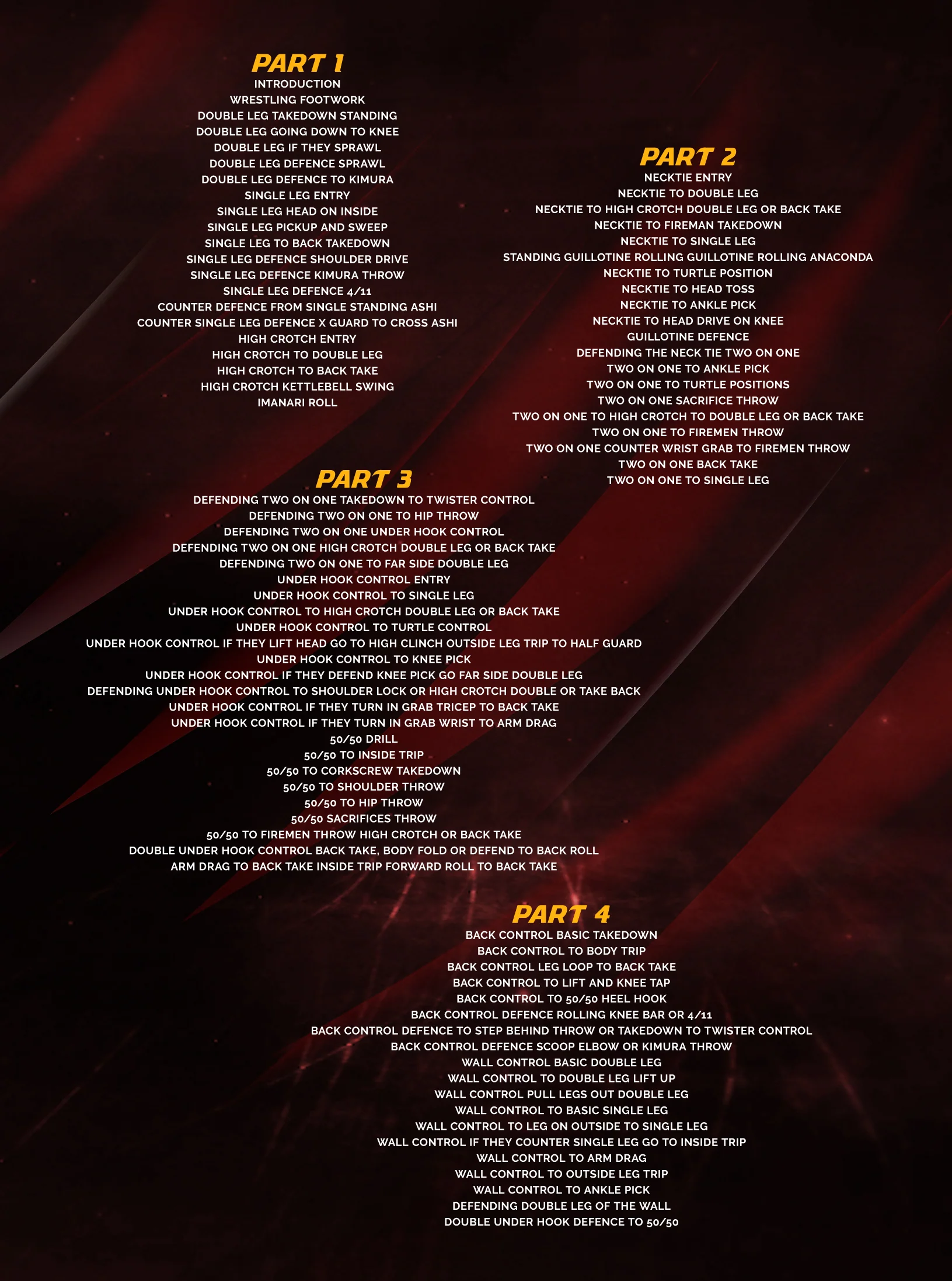 No Gi Brazilian Jiu Jitsu Takedown System by Troy Manning - Image 2