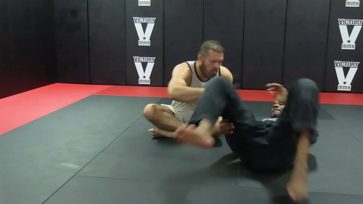 No Gi Leg Drag Knee Wrap by Jeff Higgs - Image 5
