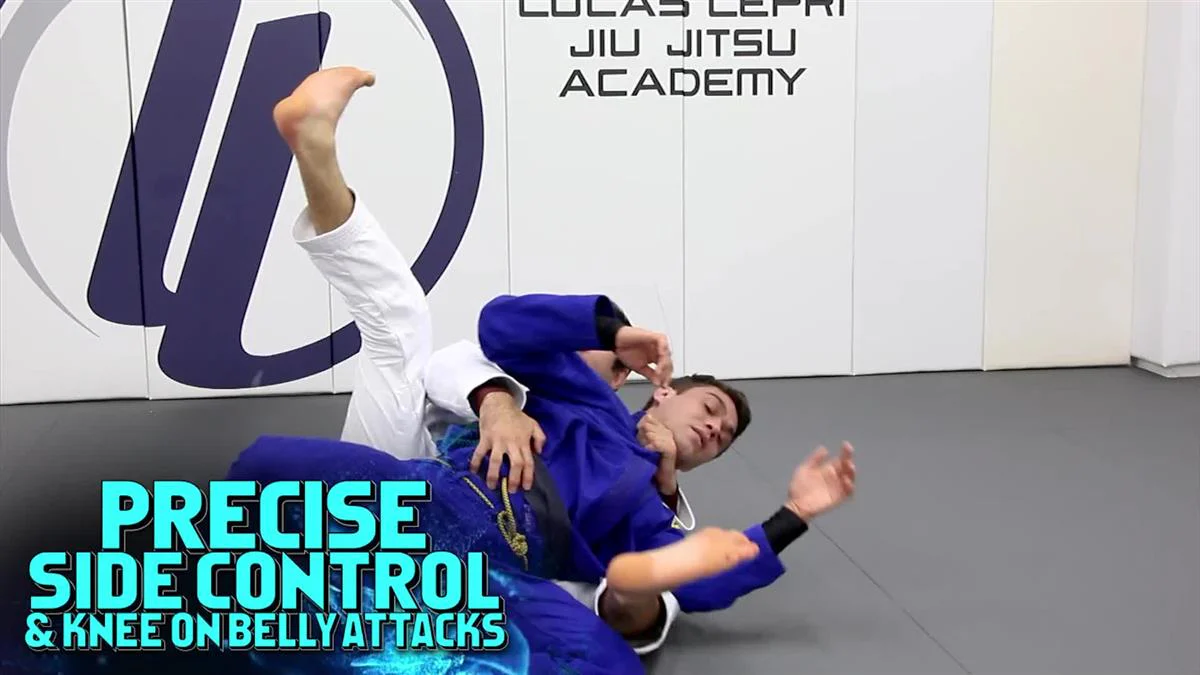Precise Side Control & Knee On Belly Attacks by Lucas Lepri - Image 3