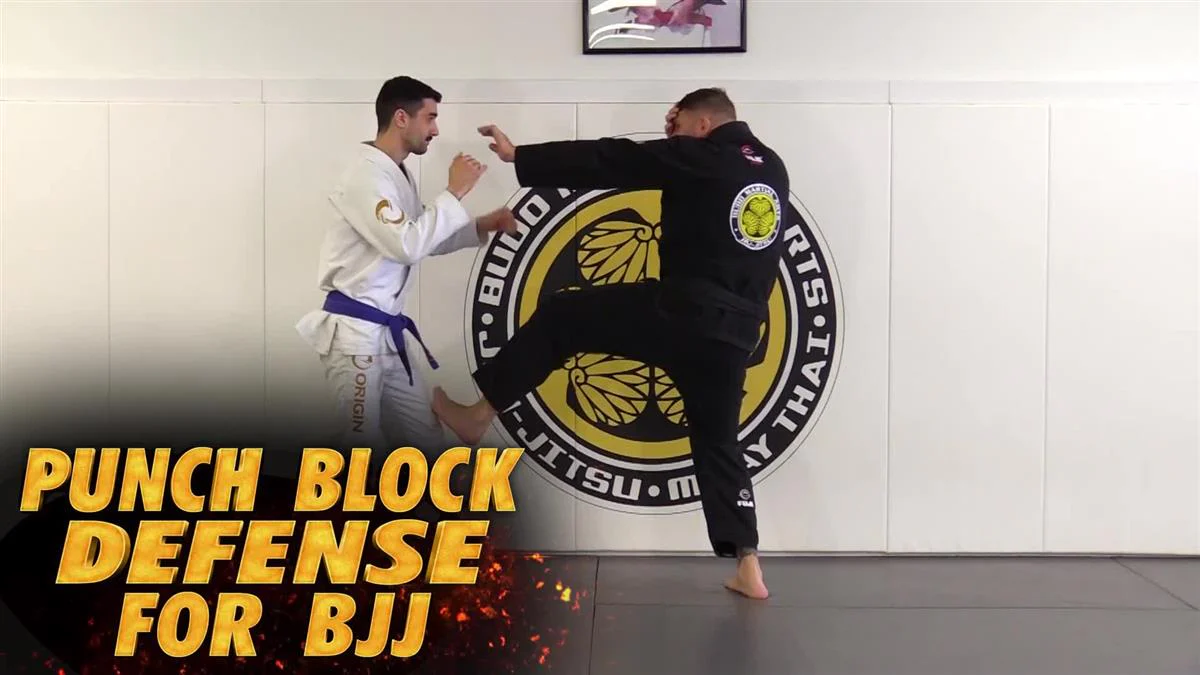 Punch Block Defense For BJJ by Charlie Vinch - Image 3
