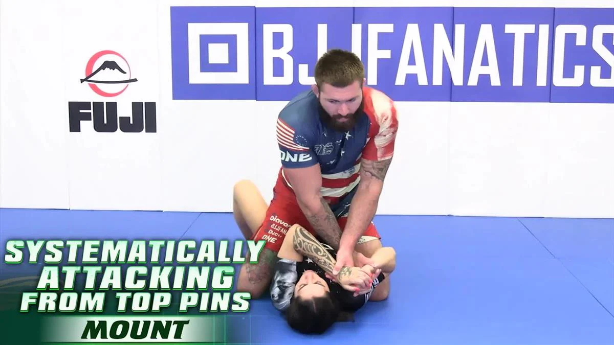 Systematically Attacking From Top Pins: Mount by Gordon Ryan - Image 4