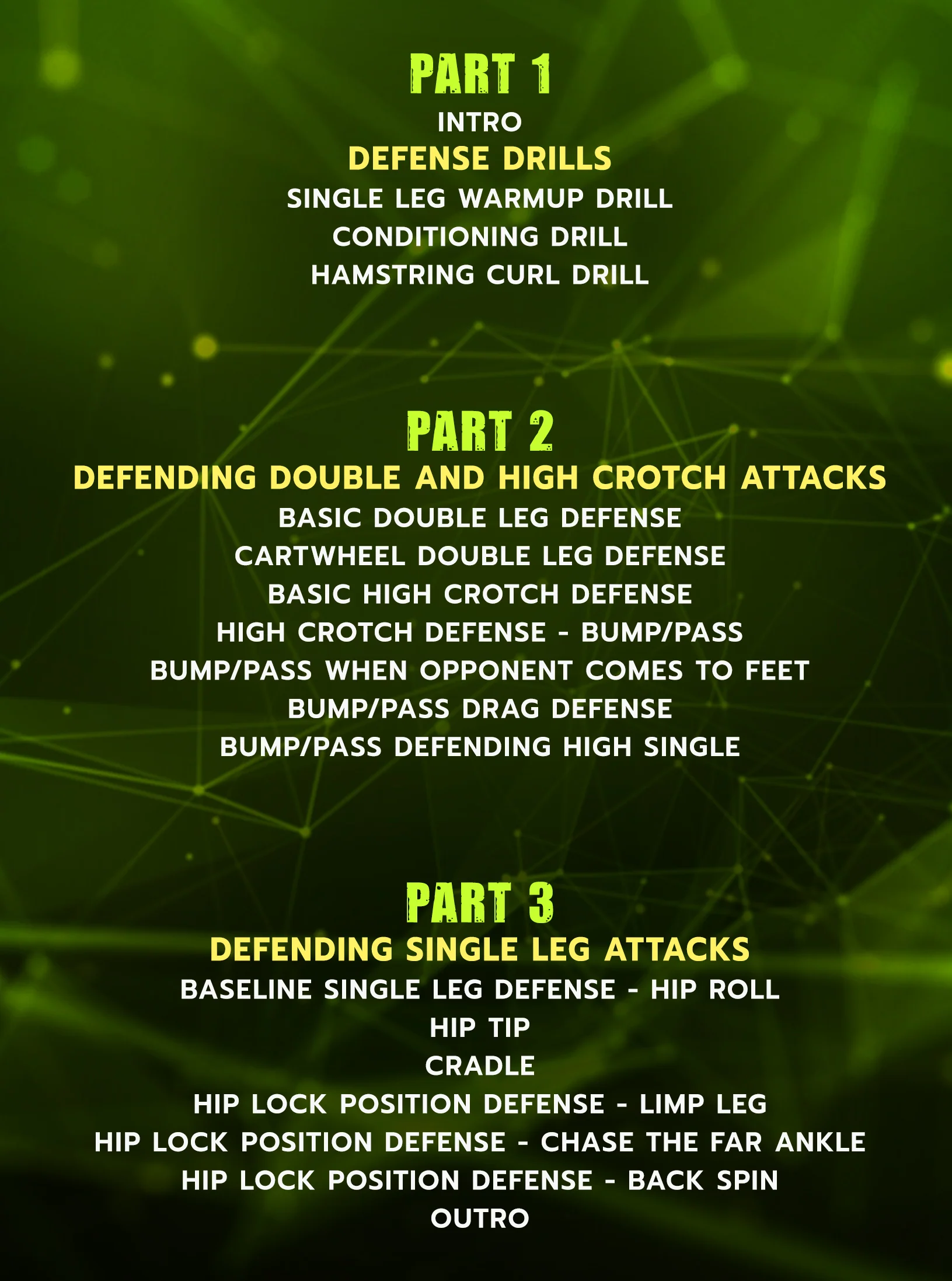 The Complete Guide To wrestling Defense Volume 2: On The Legs by Zack Esposito - Image 2
