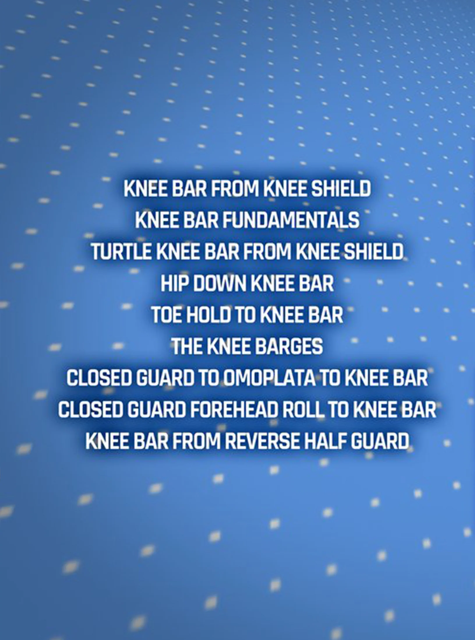 The Knee-Barges Leg Attack System by Gabriel Arges - Image 2