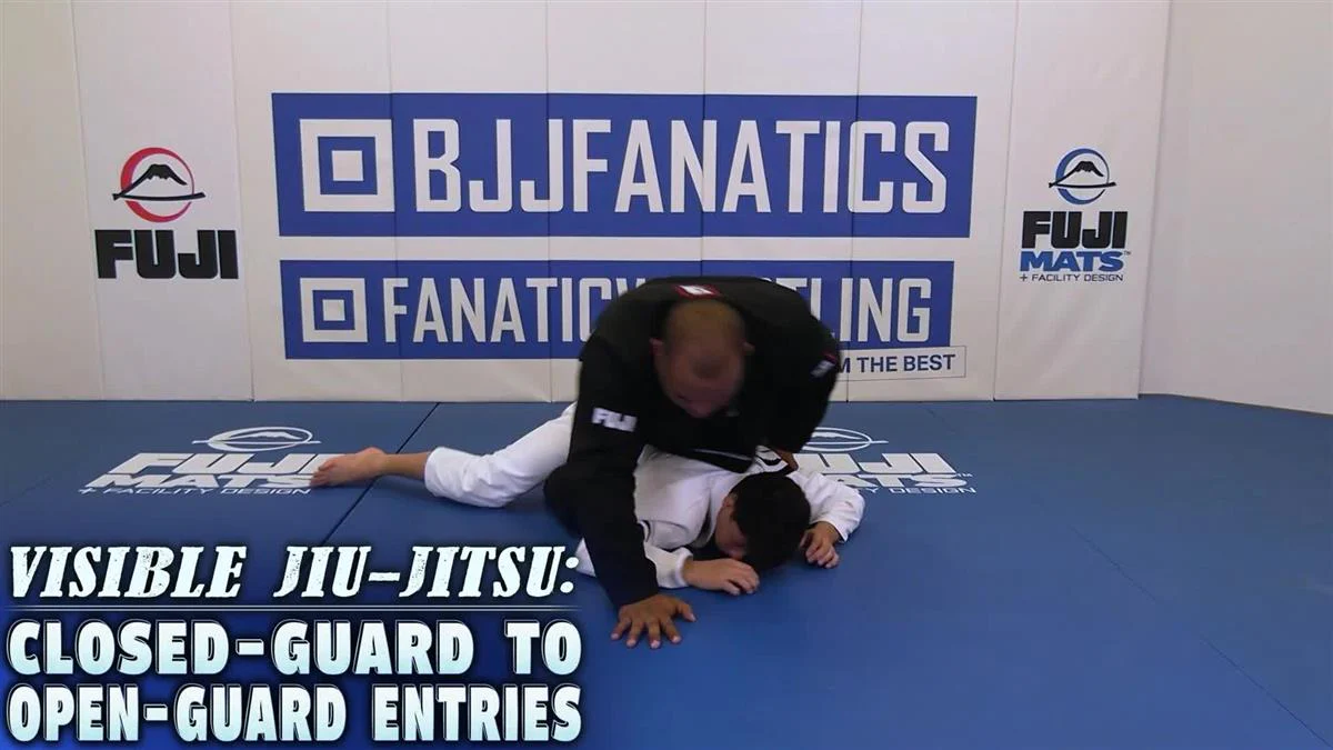 Visible Jiu Jitsu: Closed Guard To Open Guard Entries by Bruno Bastos - Image 3